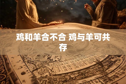 鸡和羊合不合 鸡与羊可共存 鸡和羊合不合 鸡与羊可共存