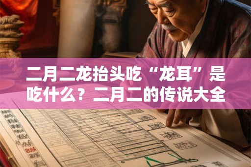 二月二龙抬头吃“龙耳”是吃什么？二月二的传说大全！