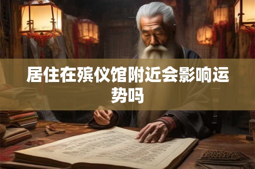 居住在殡仪馆附近会影响运势吗