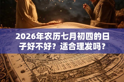2026年农历七月初四的日子好不好？适合理发吗？