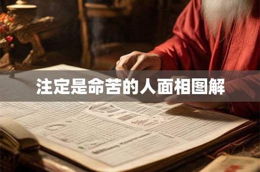 注定是命苦的人面相图解