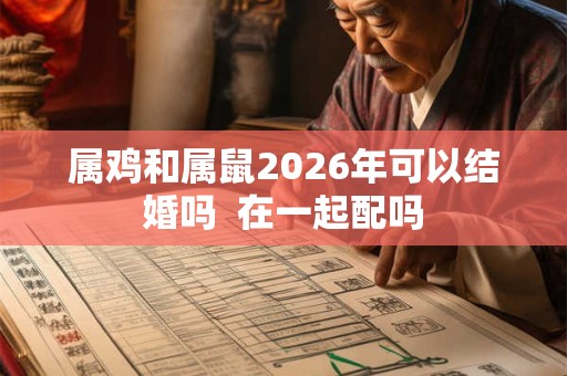 属鸡和属鼠2026年可以结婚吗  在一起配吗