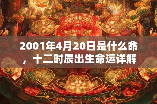 2001年4月20日是什么命,十二时辰出生命运详解 2001年4月20日是什么命,十二时辰出生命运详解