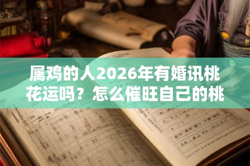 属鸡的人2026年有婚讯桃花运吗？怎么催旺自己的桃花运？
