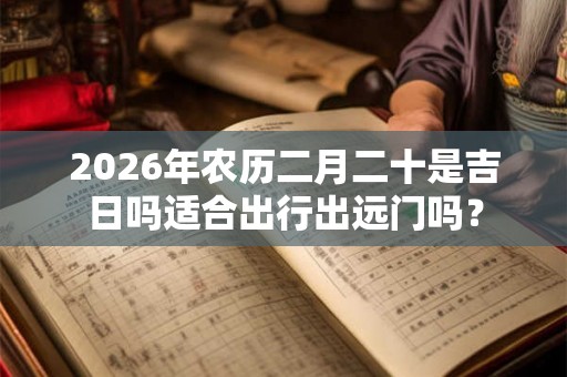 2026年农历二月二十是吉日吗适合出行出远门吗？