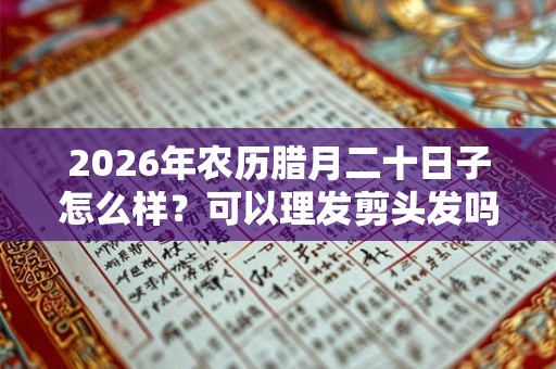 2026年农历腊月二十日子怎么样？可以理发剪头发吗？