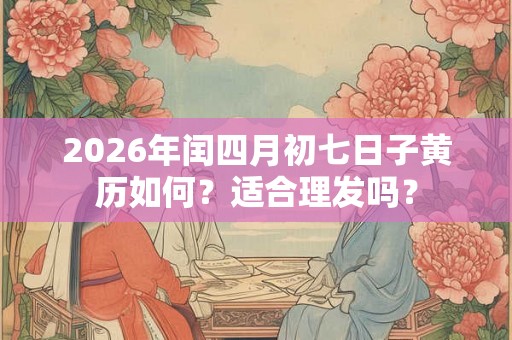 2026年闰四月初七日子黄历如何？适合理发吗？
