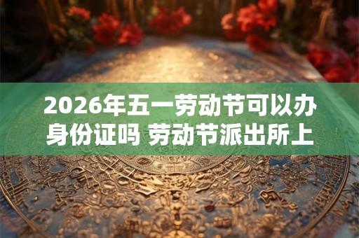 2026年五一劳动节可以办身份证吗 劳动节派出所上班吗