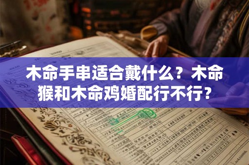 木命手串适合戴什么?木命猴和木命鸡婚配行不行? 木命手串适合戴什么?木命猴和木命鸡婚配行不行?