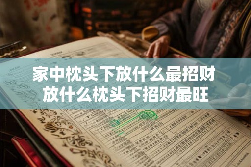 家中枕头下放什么最招财 放什么枕头下招财最旺 家中枕头下放什么最招财 放什么枕头下招财最旺