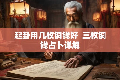 起卦用几枚铜钱好  三枚铜钱占卜详解