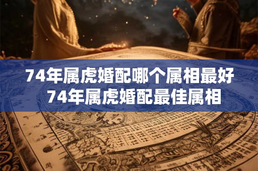 74年属虎婚配哪个属相最好  74年属虎婚配最佳属相