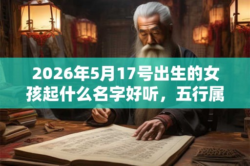 2026年5月17号出生的女孩起什么名字好听，五行属什么