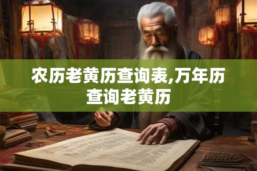 农历老黄历查询表,万年历查询老黄历 农历老黄历查询表,万年历查询老黄历