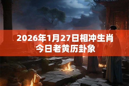 2026年1月27日相冲生肖 今日老黄历卦象