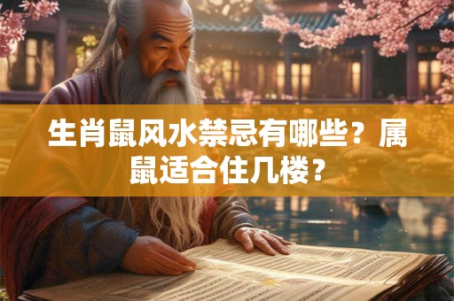 生肖鼠风水禁忌有哪些？属鼠适合住几楼？