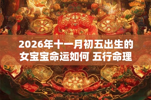 2026年十一月初五出生的女宝宝命运如何 五行命理查询