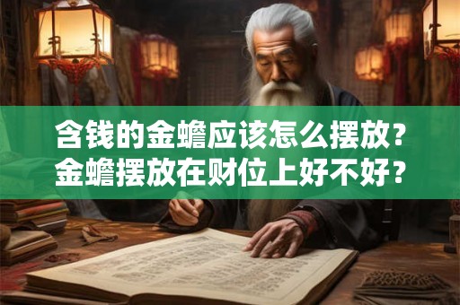 含钱的金蟾应该怎么摆放？金蟾摆放在财位上好不好？