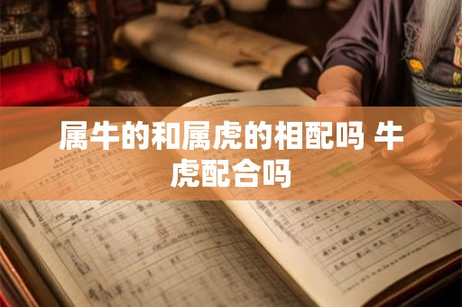 属牛的和属虎的相配吗 牛虎配合吗