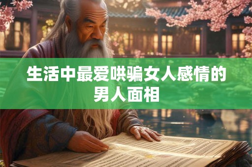 生活中最爱哄骗女人感情的男人面相 生活中最爱哄骗女人感情的男人面相