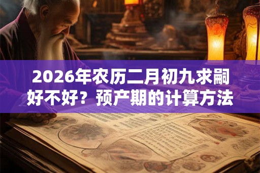 2026年农历二月初九求嗣好不好？预产期的计算方法？