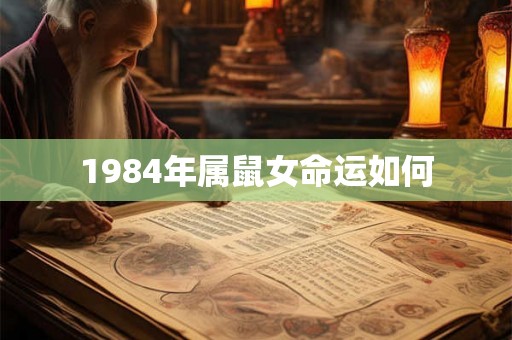 1984年属鼠女命运如何