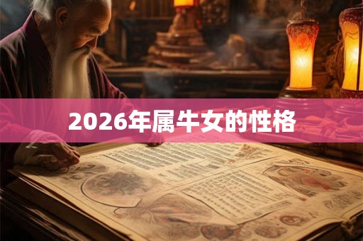 2026年属牛女的性格