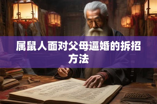 属鼠人面对父母逼婚的拆招方法