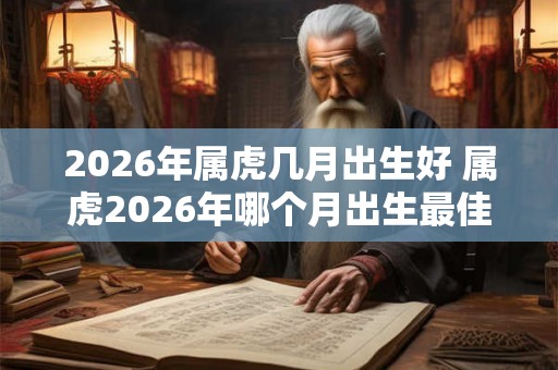2026年属虎几月出生好 属虎2026年哪个月出生最佳