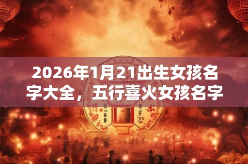 2026年1月21出生女孩名字大全，五行喜火女孩名字推荐