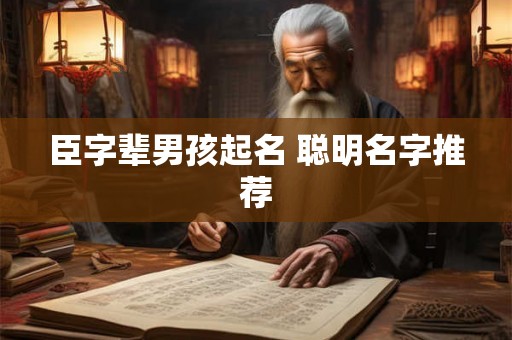 臣字辈男孩起名 聪明名字推荐