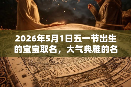 2026年5月1日五一节出生的宝宝取名，大气典雅的名字精选