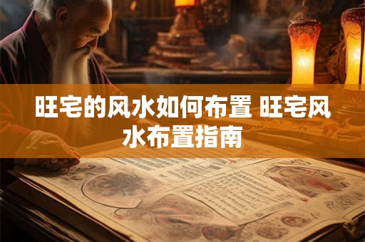 旺宅的风水如何布置 旺宅风水布置指南 旺宅的风水如何布置 旺宅风水布置指南