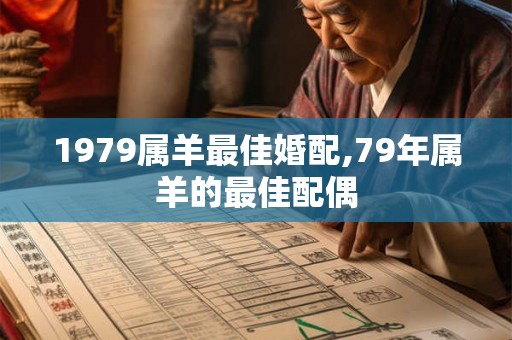 1979属羊最佳婚配,79年属羊的最佳配偶