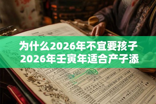 为什么2026年不宜要孩子 2026年壬寅年适合产子添丁的属相