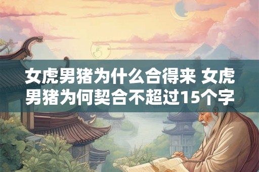 女虎男猪为什么合得来 女虎男猪为何契合不超过15个字