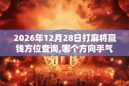 2026年12月28日打麻将赢钱方位查询,哪个方向手气佳