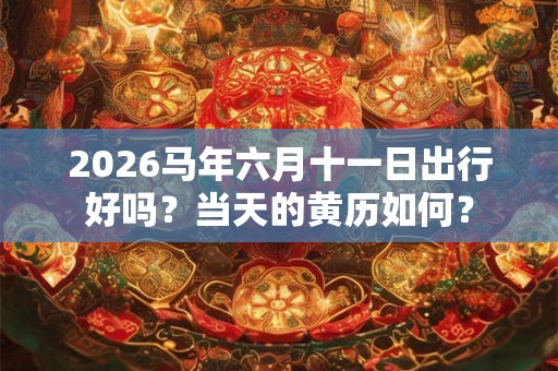 2026马年六月十一日出行好吗？当天的黄历如何？