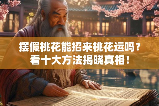 摆假桃花能招来桃花运吗？看十大方法揭晓真相！