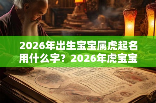 2026年出生宝宝属虎起名用什么字？2026年虎宝宝起名大全！