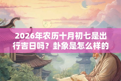 2026年农历十月初七是出行吉日吗？卦象是怎么样的？