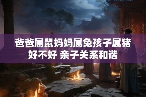爸爸属鼠妈妈属兔孩子属猪好不好 亲子关系和谐