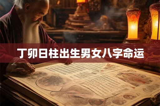 丁卯日柱出生男女八字命运