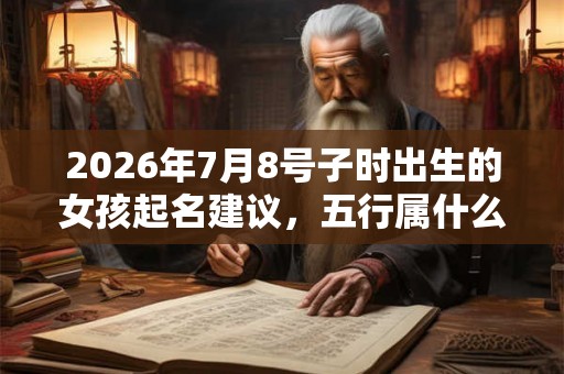 2026年7月8号子时出生的女孩起名建议,五行属什么 2026年7月8号子时出生的女孩起名建议,五行属什么