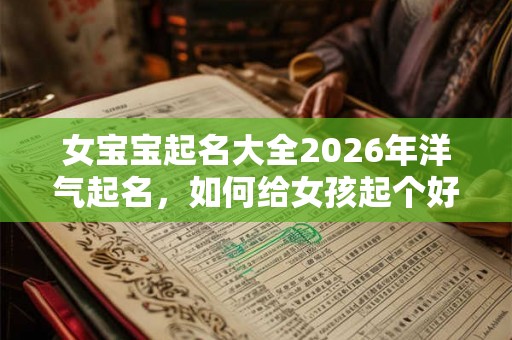 女宝宝起名大全2026年洋气起名，如何给女孩起个好名字？