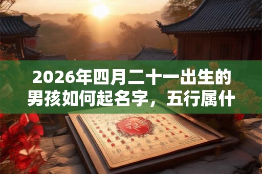 2026年四月二十一出生的男孩如何起名字,五行属什么 2026年四月二十一出生的男孩如何起名字,五行属什么