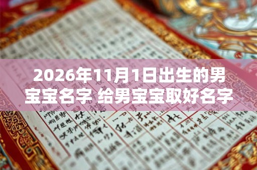 2026年11月1日出生的男宝宝名字 给男宝宝取好名字