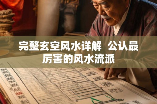 完整玄空风水详解  公认最厉害的风水流派