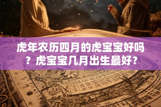 虎年农历四月的虎宝宝好吗？虎宝宝几月出生最好？