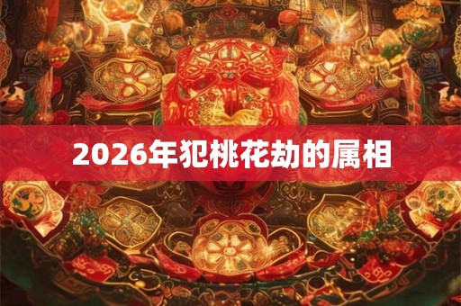 2026年犯桃花劫的属相